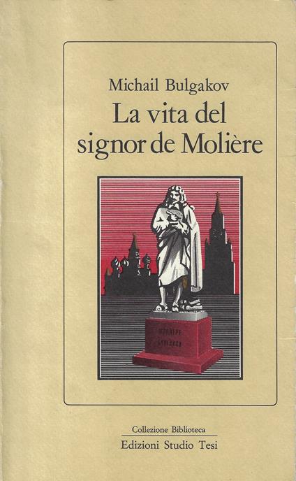 La vita del signor de Moliere - Michail Bulgakov - copertina
