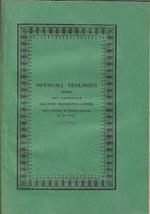 Opuscoli teologici inediti del cardinale Giacinto Sigismondo Sigismondo Gerdil della Congregazione de' chierici regolari di San Paolo