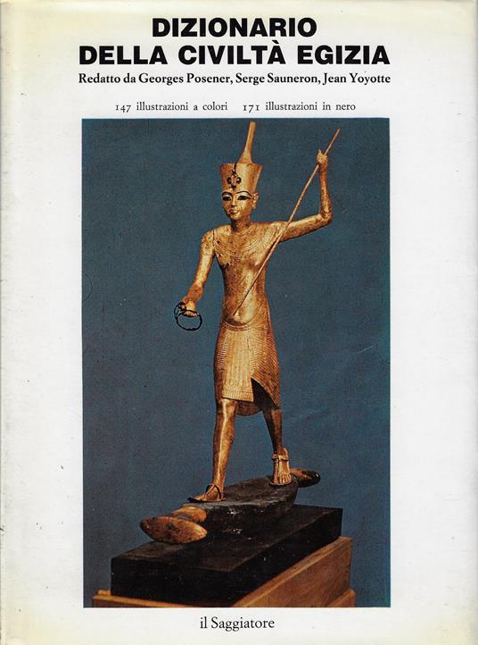 Dizionario della civilta egizia - Georges Posener - copertina