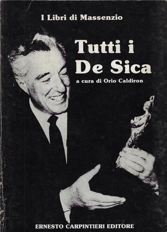 Tutti i De Sica - Orio Caldiron - copertina
