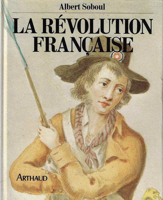 La Révolution française - Albert Soboul - copertina