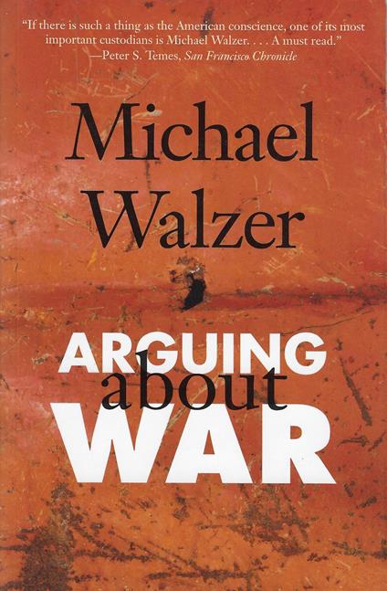 Arguing about War - Michael Walzer - copertina