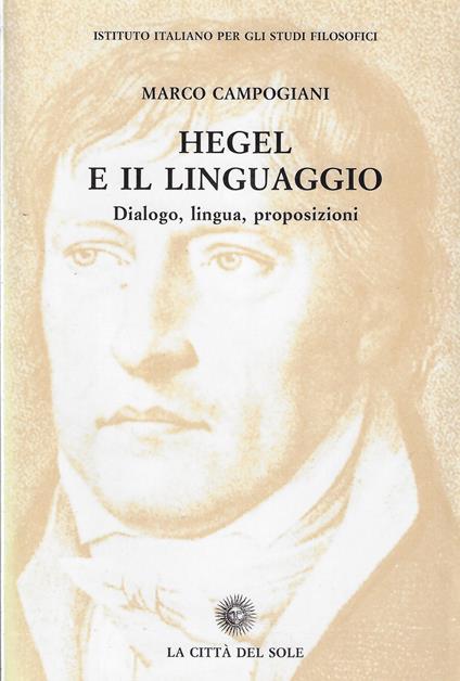 Hegel e il linguaggio - copertina