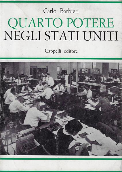 Quarto potere negli Stati Uniti - Carlo Barbieri - copertina