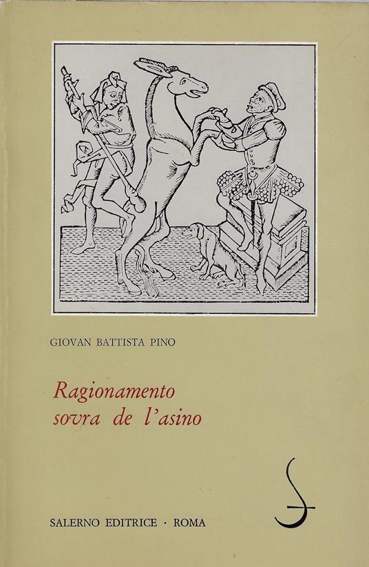 Ragionamento sovra de l'asino - copertina