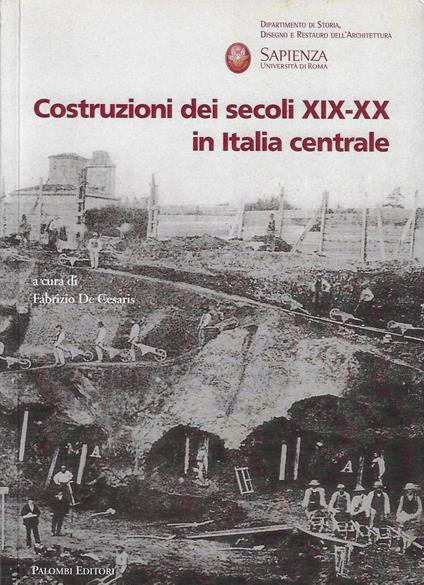 Costruzioni dei secoli XIX-XX in italia centrale - copertina