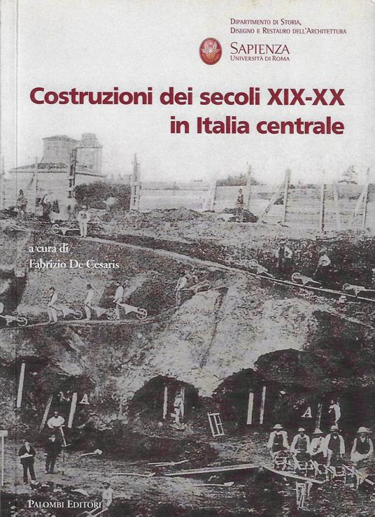 Costruzioni dei secoli XIX-XX in italia centrale - copertina