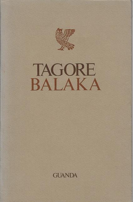 Balaka - Rabindranath Tagore - copertina