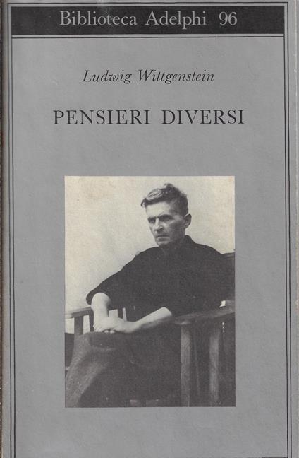 Pensieri diversi - Ludwig Wittgenstein - copertina