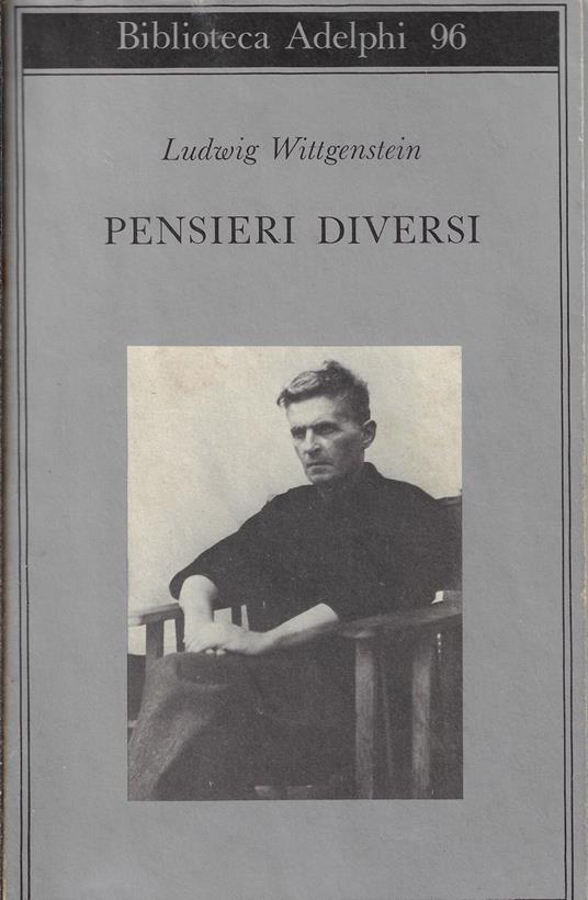 Pensieri diversi - Ludwig Wittgenstein - copertina