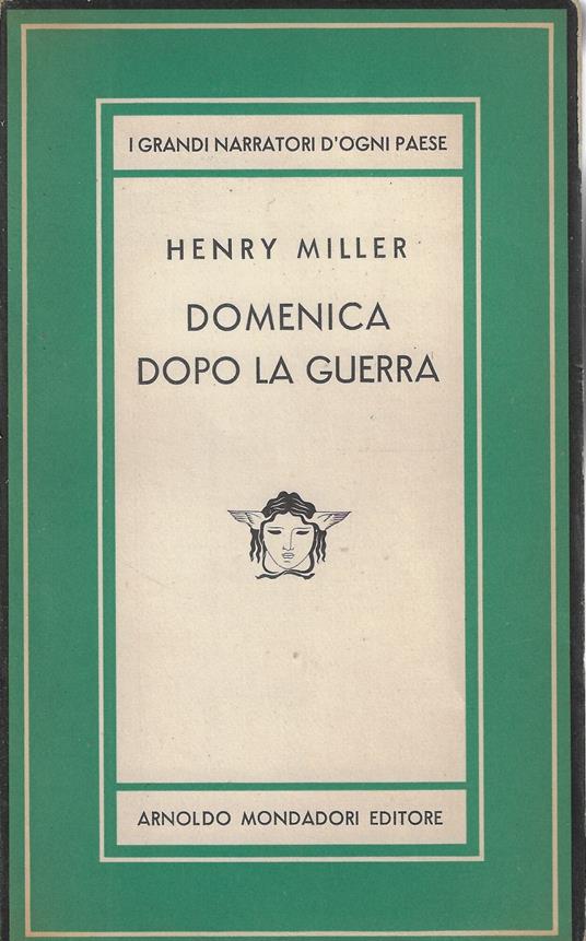 Domenica dopo la guerra - Henry Miller - copertina
