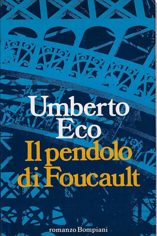 Il pendolo di Foucault - Umberto Eco - copertina