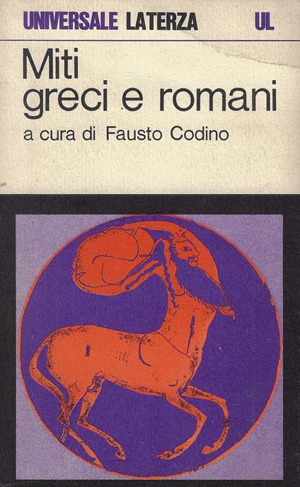Miti greci e romani - copertina