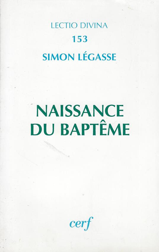 Naissance du baptême - copertina