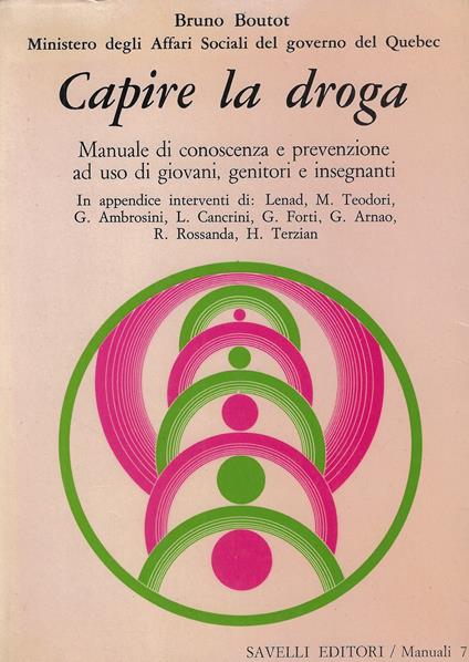 Capire la droga : manuale di conoscenza e prevenzione ad uso di giovani, genitori e insegnanti - copertina