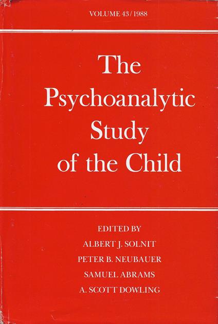 The Psychoanalytic study of the child : volume 43 - copertina