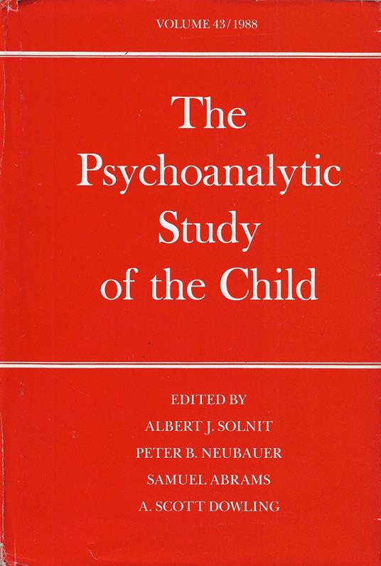 The Psychoanalytic study of the child : volume 43 - copertina