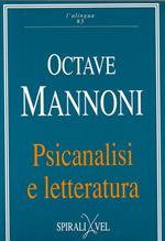Psicanalisi e letteratura