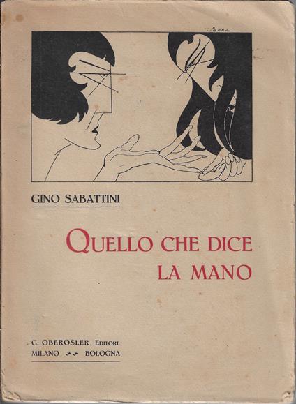 Quello che dice la mano - Gino Sabattini - copertina