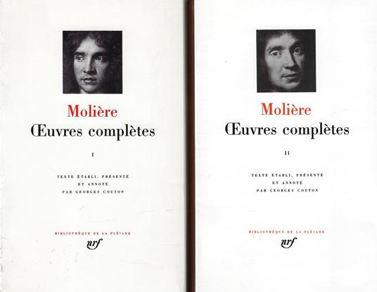 Oeuvres complètes (due volumi) - Molière - copertina