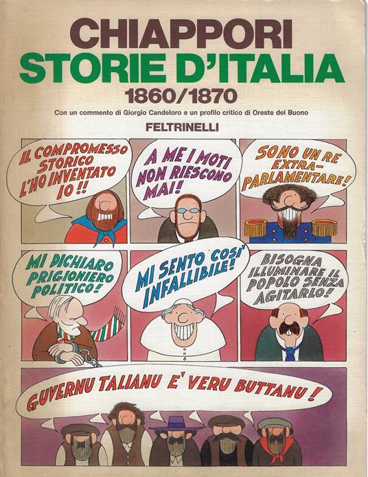 Storie d'Italia 1860/1870 - Alfredo Chiàppori - copertina