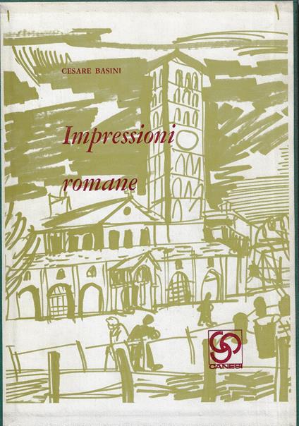 Impressioni romane - Cesare Basini - copertina