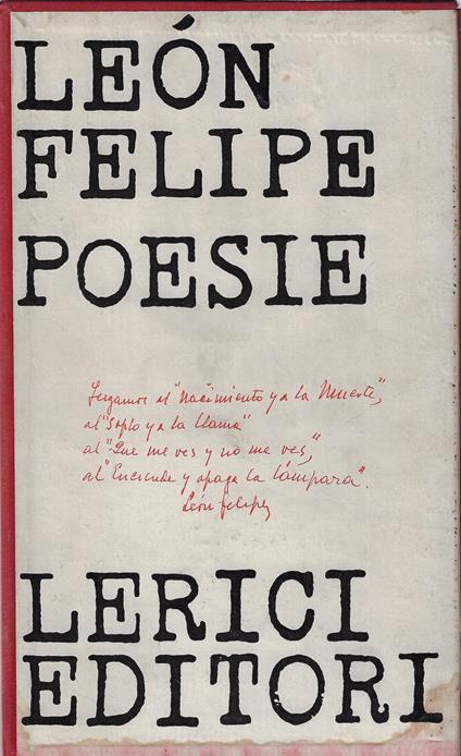Poesie - copertina