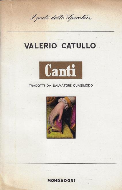 Canti - G. Valerio Catullo - copertina