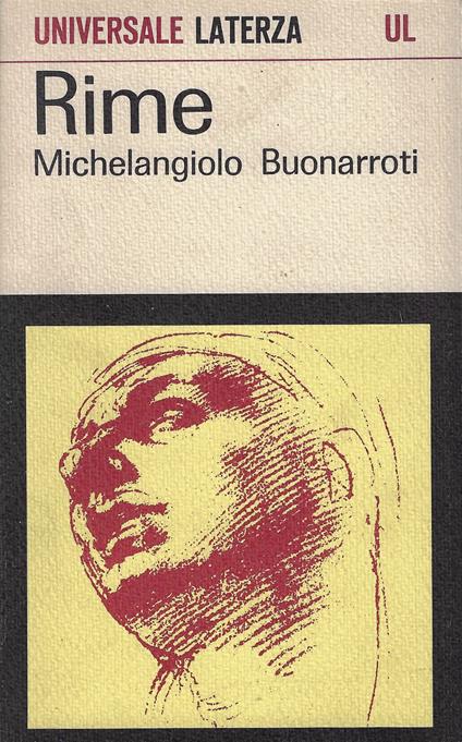 Rime - Michelangelo Buonarroti - copertina