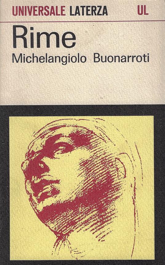 Rime - Michelangelo Buonarroti - copertina