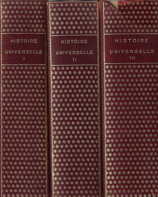 Histoire universelle - copertina