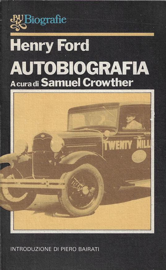 Autobiografia - Henry Ford - copertina