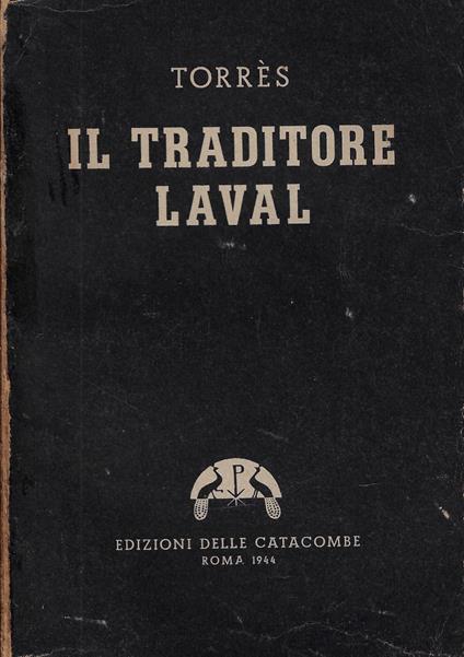 Il traditore Laval - copertina