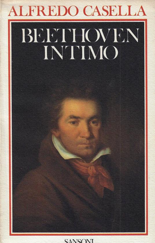 Beethoven intimo - Alfredo Casella - copertina
