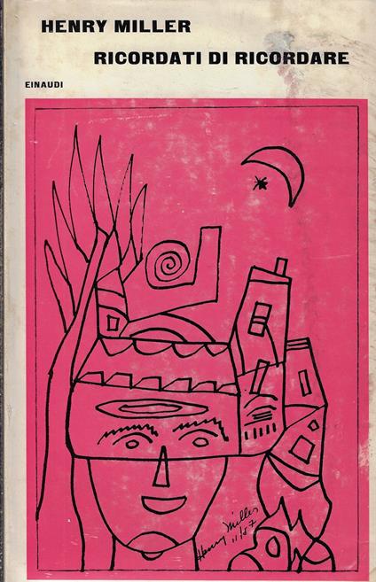 Ricordati di ricordare - Henry Miller - copertina