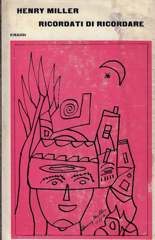 Ricordati di ricordare - Henry Miller - copertina