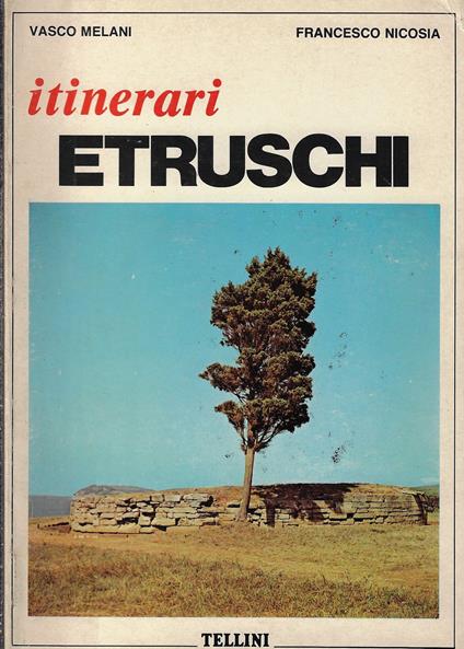 Itinerari etruschi - Vasco Melani - copertina