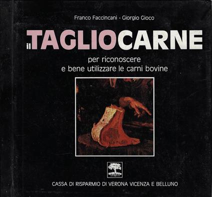 Il tagliocarne per riconoscere e bene utilizzare le carni bovine - copertina