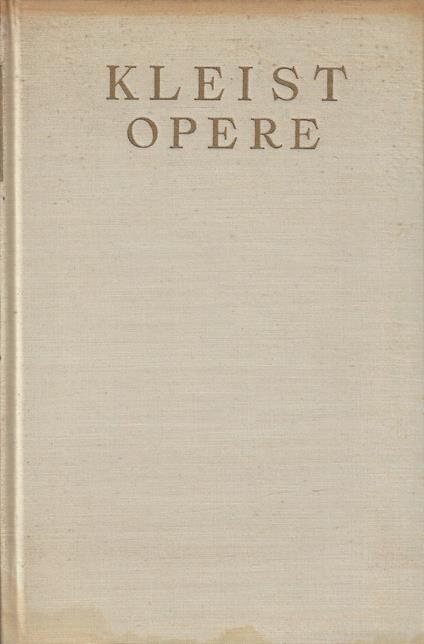 Opere - copertina