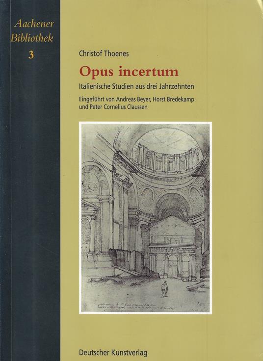 Opus incertum - copertina