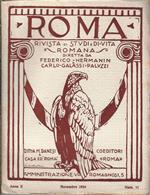 Roma, rivista di studi e di vita romana. Novembre 1924, Anno II, Num. 11