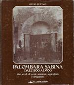 Palombara Sabina dall'800 al '900 : due secoli di gente, ambiente, agricoltura e artigianato
