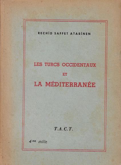 Les turcs occidentaux et la Méditerranée - copertina