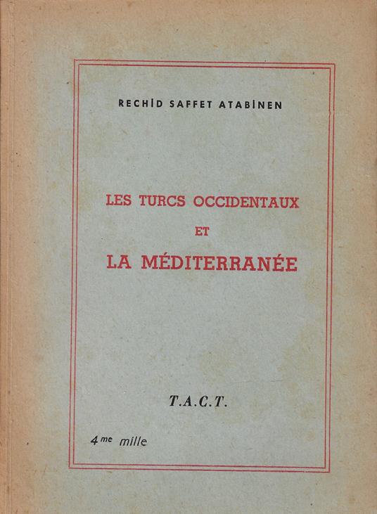 Les turcs occidentaux et la Méditerranée - copertina