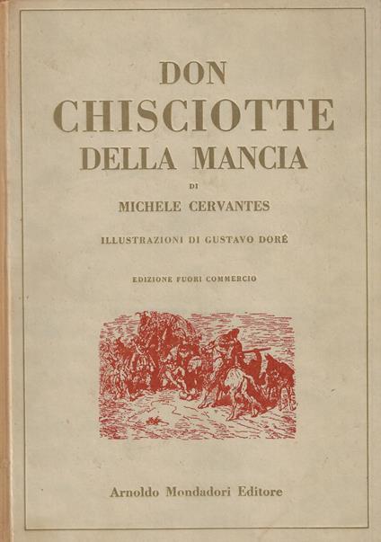 L' ingegnoso gentiluomo don Chisciotte della Mancia - Miguel de Cervantes - copertina