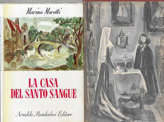 La casa del santo sangue - Marino Moretti - copertina