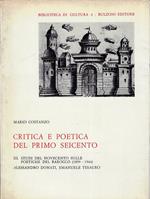 Studi del Novecento sulle poetiche del Barocco (1899-1944) : Alessandro Donati, Emanuele Tesauro