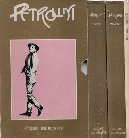 Opere di Ettore Petrolini: Teatro memorie immagini (tre volumi) - Ettore Petrolini - copertina