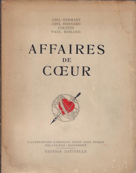 Affaires de coeur - copertina