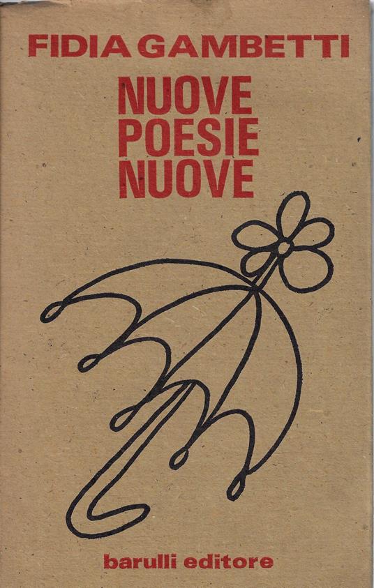 Nuove poesie nuove - Fidia Gambetti - copertina